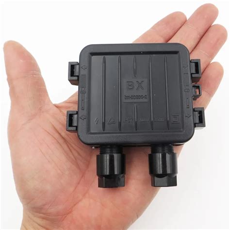 solar junction box for fencing|waterproof solar connection box.